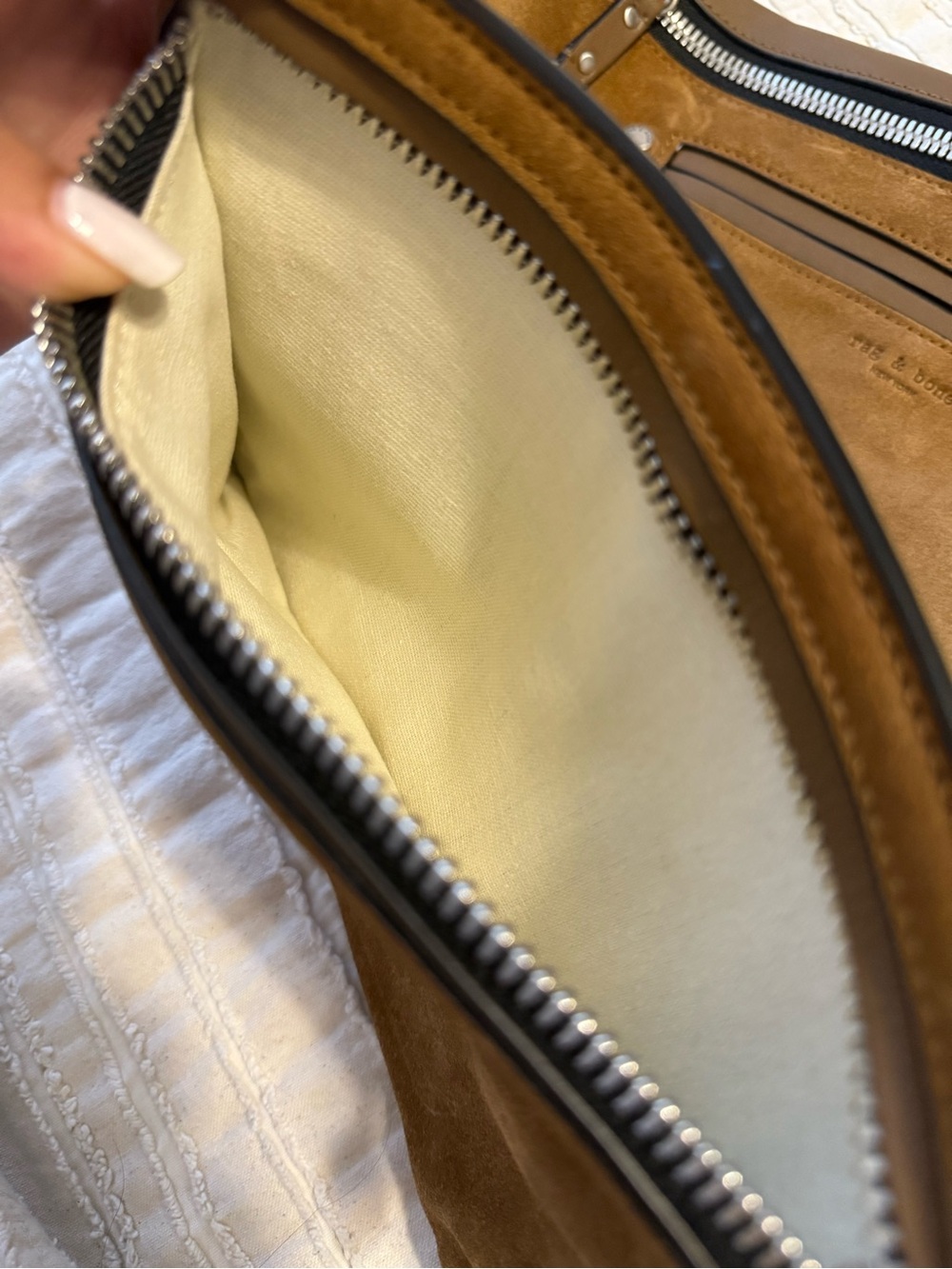 Rag & Bone Suede Bag - Picture 6 of 6